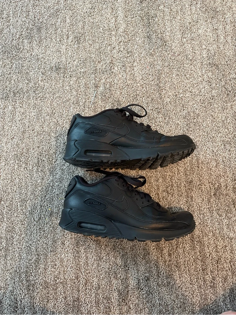 Nike Women's Black Low-Top Air Max Athletic Sneakers